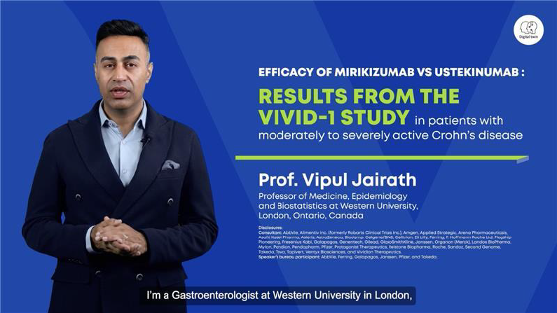 CD launch burst — mirikizumab vs ustekinumab